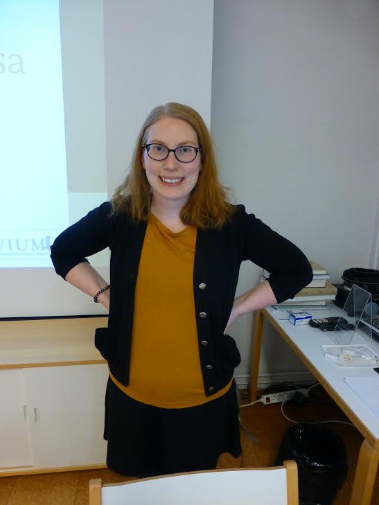 FM Sanna Joska puhui seuramme kevätluentosarjassa lapsista keisarinvallan välineinä Roomassa toisella vuosisadalla.